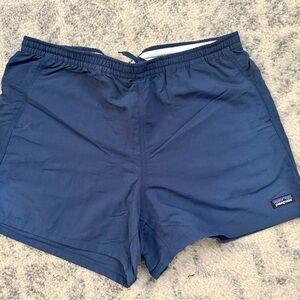 Patagonia Deep Blue Athletic Shorts